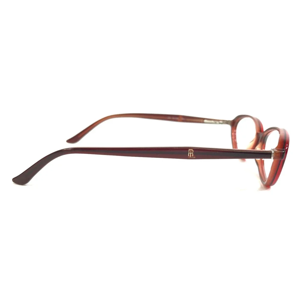 Vintage Ralph Lauren Eyeglasses Frames RL1338 Y62 Brown Red Oval 48-13-135